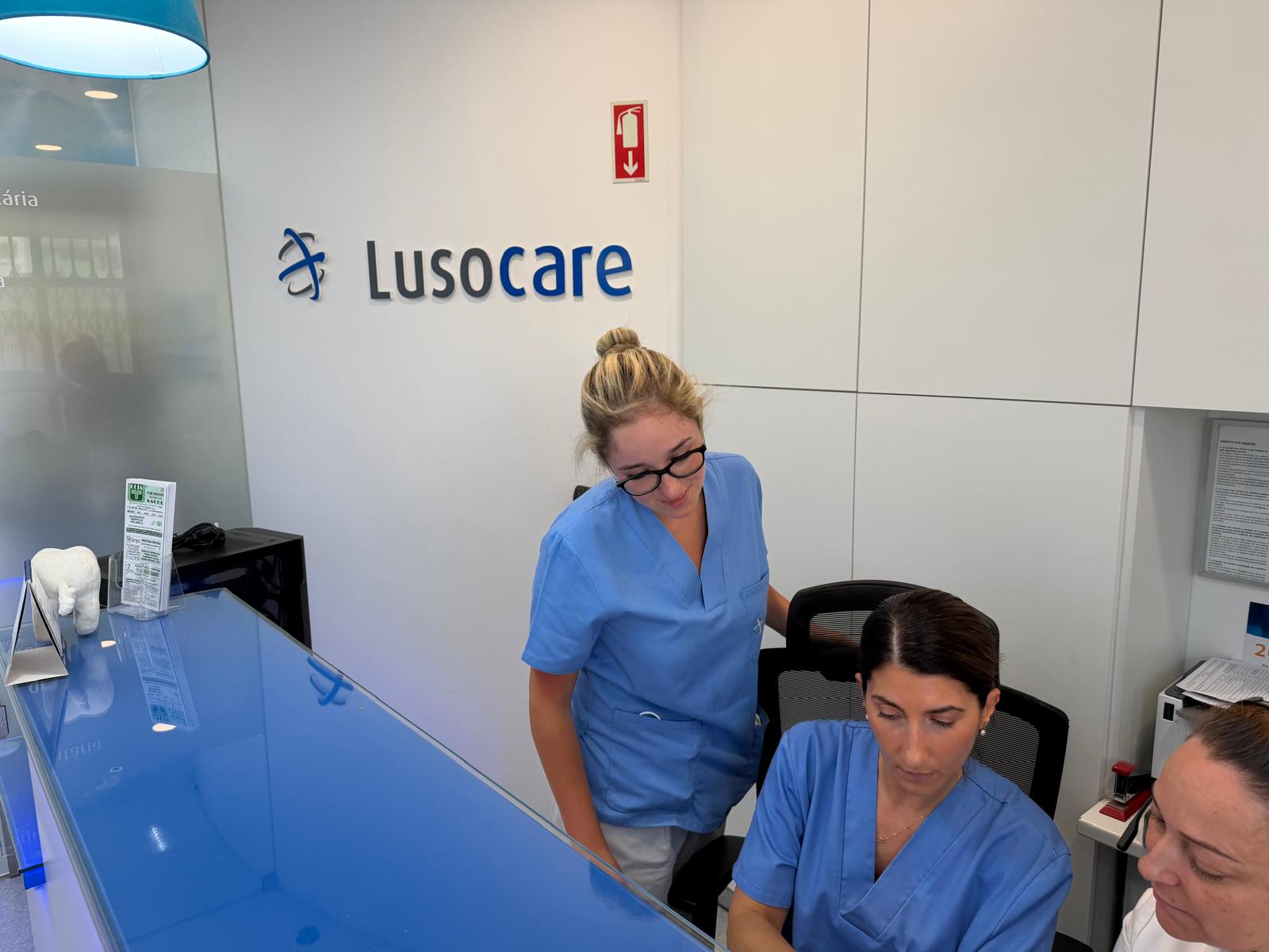 Receção da Lusocare em Alcochete