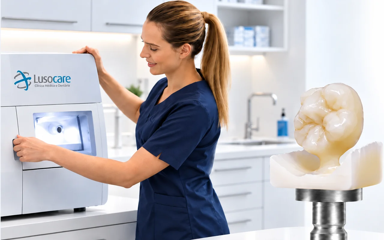 Dentes no próprio dia: como é possível com CAD-CAM