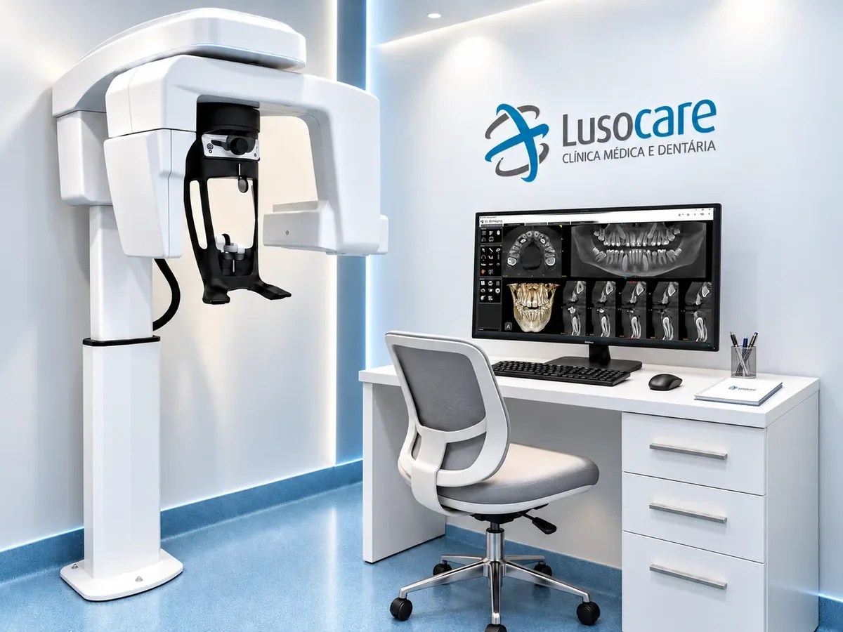 Tomografia volumétrica CBCT utilizada no estudo do osso antes da cirurgia de implantes